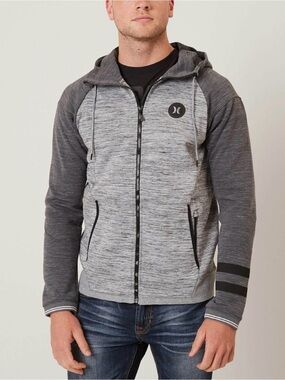 Hurley Phantom Motion Hooded Jacket Zip Up